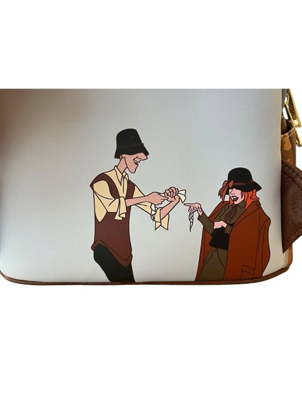 Loungefly Disney 101 Dalmatians Scene Mini Backpack Roger and Anita House NWT - Picture 4 of 5